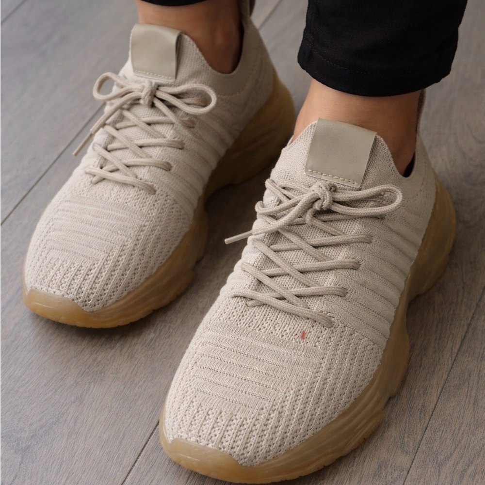 Cushionaire Apollo-T Sneakers Knit Men’s 8.5 Beige(B88)”✨